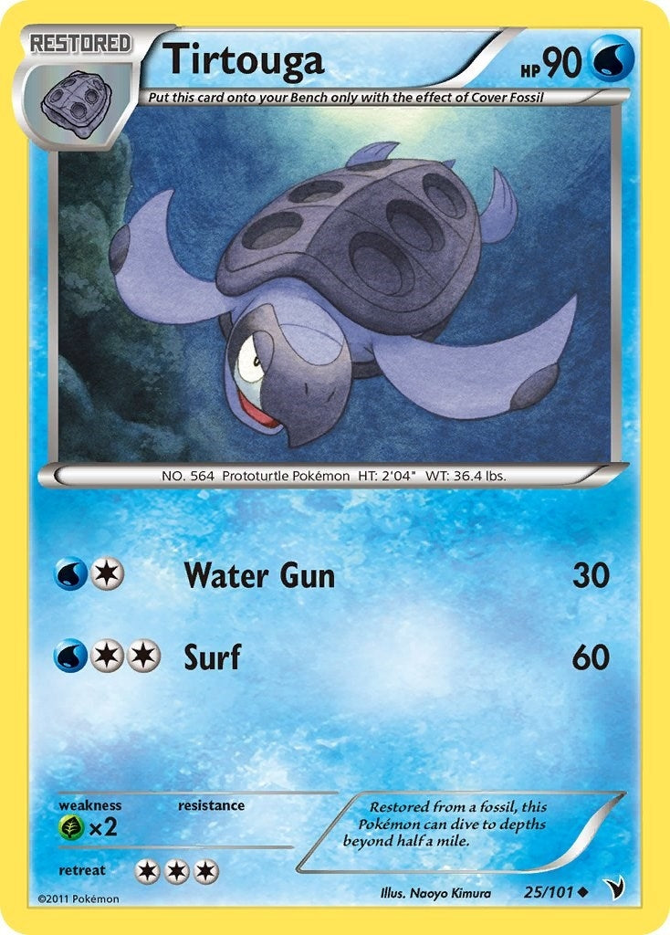 Image for Tirtouga (25/101) (Noble Victories) (NVI) - Pokemon