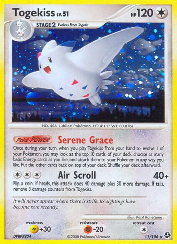 Togekiss (11/106) (Great Encounters) Pokemon
