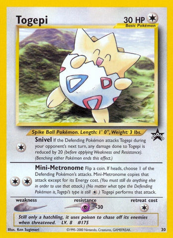 Togepi (30/53) (WoTC Promo) Pokemon