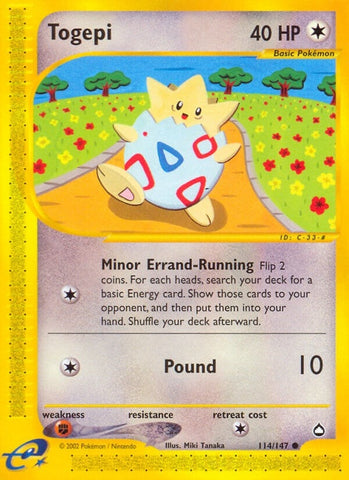 Image for Togepi (114/147) - Pokemon