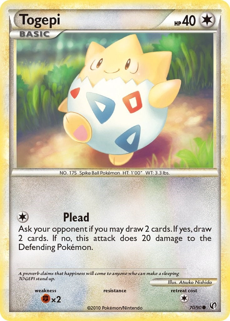 Image for Togepi (70/90) (Undaunted) - Pokemon