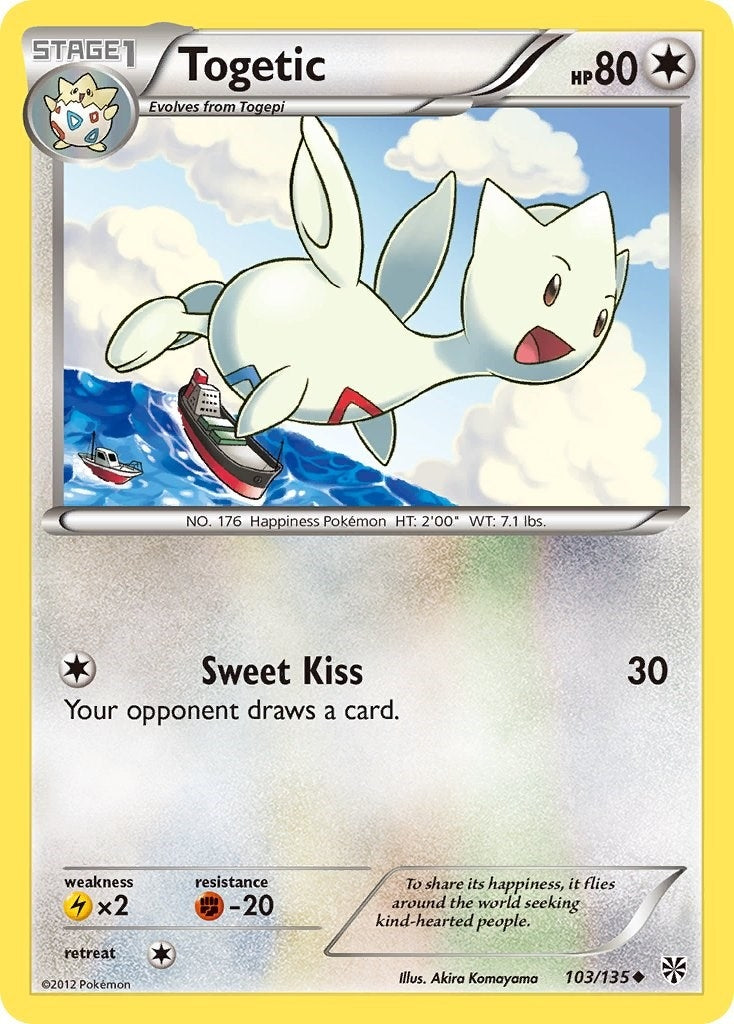 Image for Togetic (103/135) (Plasma Storm) (PLS) - Pokemon