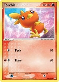 Torchic (83/110) (EX Holon Phantoms) Pokemon