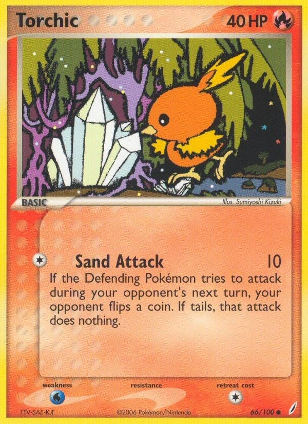 Image for Torchic (66/100) (Crystal Guardians) - Pokemon