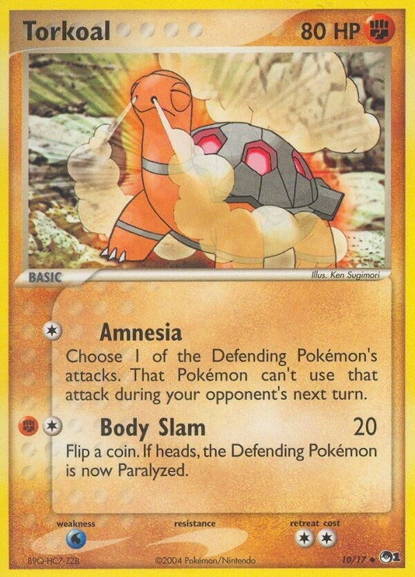Image for Torkoal (010/017) (POP Series 1) (POP) - Pokemon