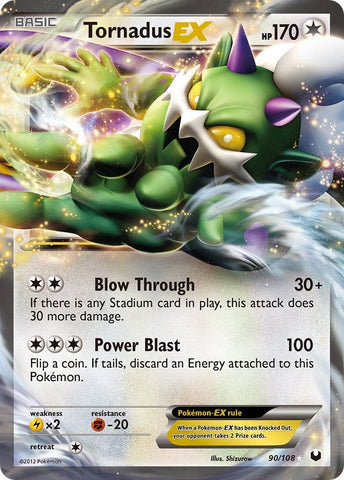 Tornadus EX (90/108) (Dark Explorers) Pokemon