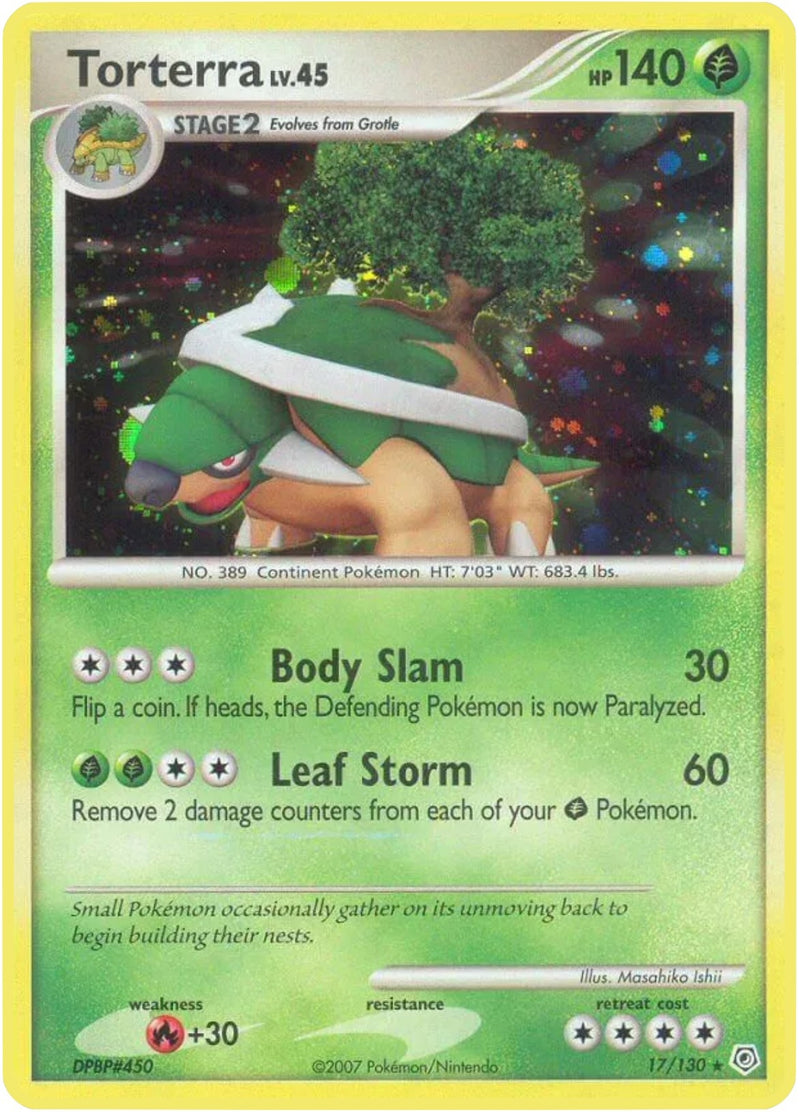 Image for Torterra (17/130) - Pokemon