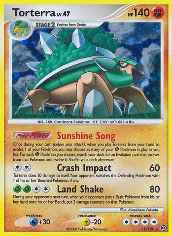 Image for Torterra (11/100) (Stormfront) - Pokemon