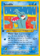 Totodile (085/105) (Neo Destiny) Pokemon