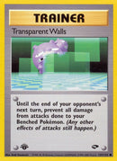 Transparent Walls (125/132) (Gym Challenge) Pokemon