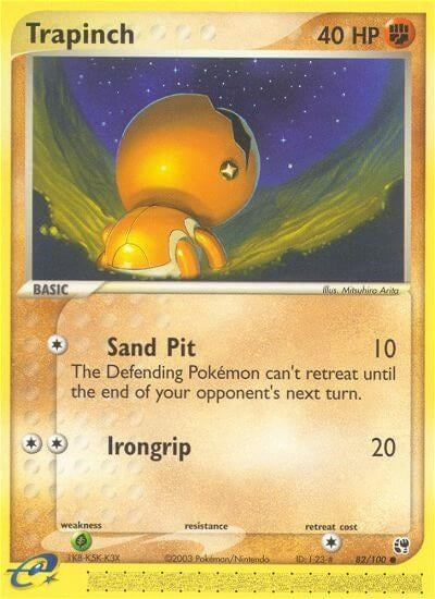 Trapinch (82/100) (EX Sandstorm) Pokemon