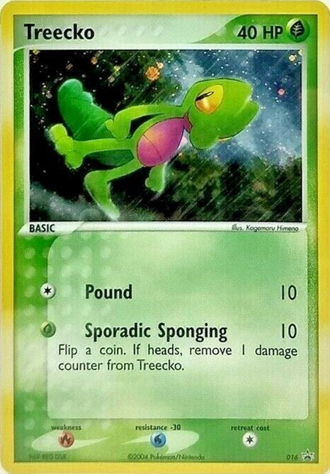 Image for Treecko - 016 (EX Deck Tin) (016) (Nintendo Promos) (PR) - Pokemon