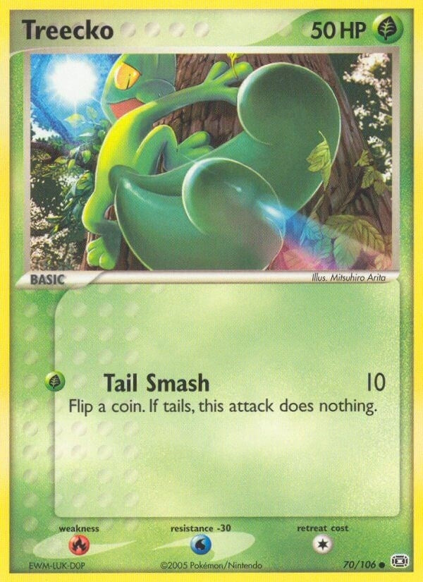 Image for Treecko (70/106) (EX Emerald) (EM) - Pokemon