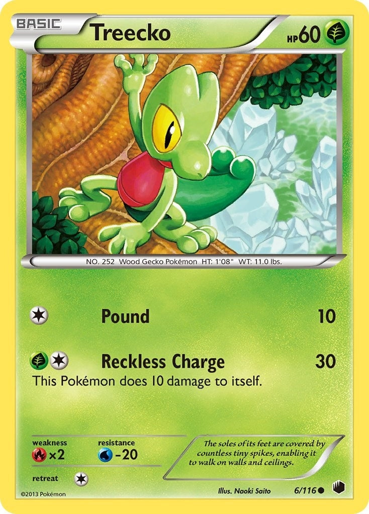 Image for Treecko (6/116) (Plasma Freeze) (PLF) - Pokemon