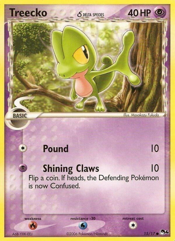 Image for Treecko (Delta Species) (015/017) (POP Series 4) (POP) - Pokemon