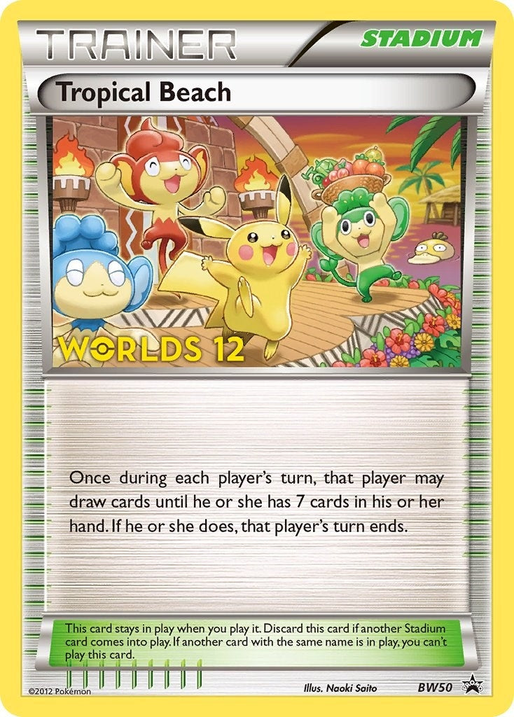 Image for Tropical Beach - BW50 (Worlds 12) (BW50) - Pokemon