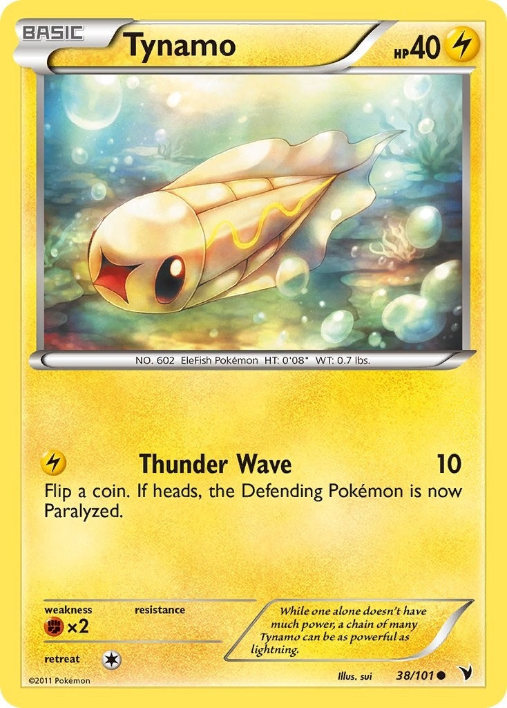 Image for Tynamo (38) (38/101) (Noble Victories) (NVI) - Pokemon