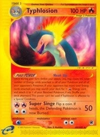 Typhlosion (65) (065/165) (Expedition) Pokemon