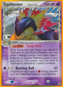 Image for Typhlosion (Delta Species) (12/101) (Dragon Frontiers) - Pokemon