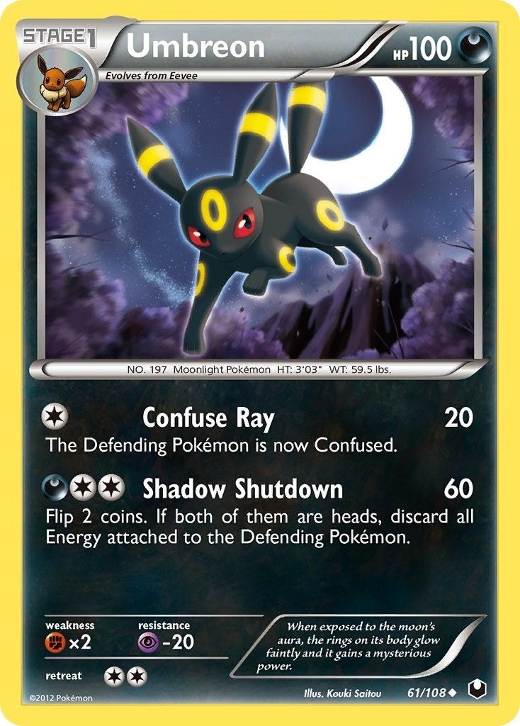 Image for Umbreon (61) (61/108) - Pokemon