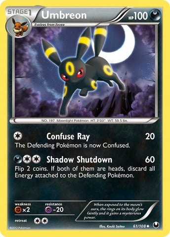 Image for Umbreon (61) (61/108) - Pokemon