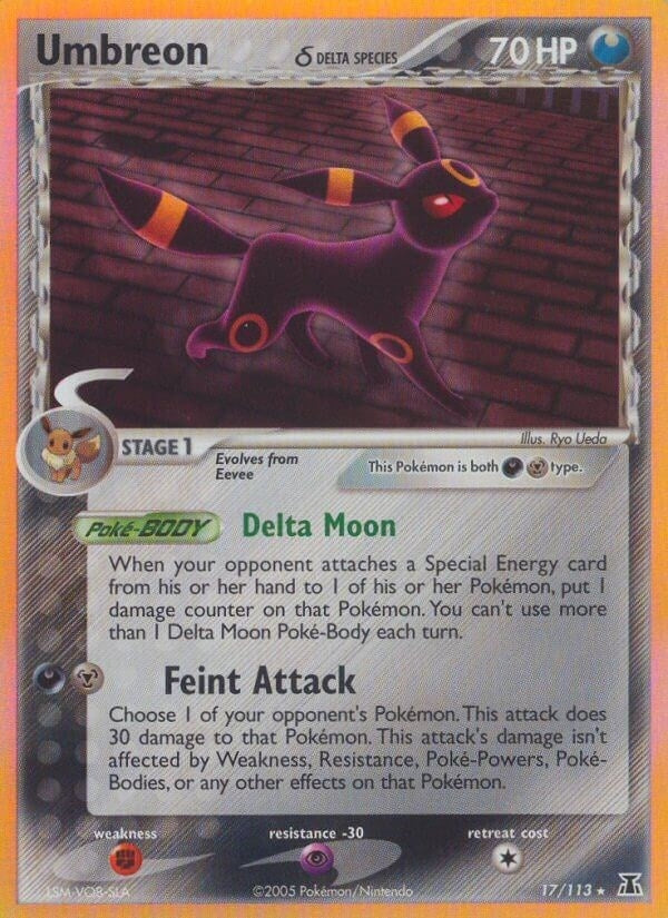 Image for Umbreon (Delta Species) (17/113) - Pokemon