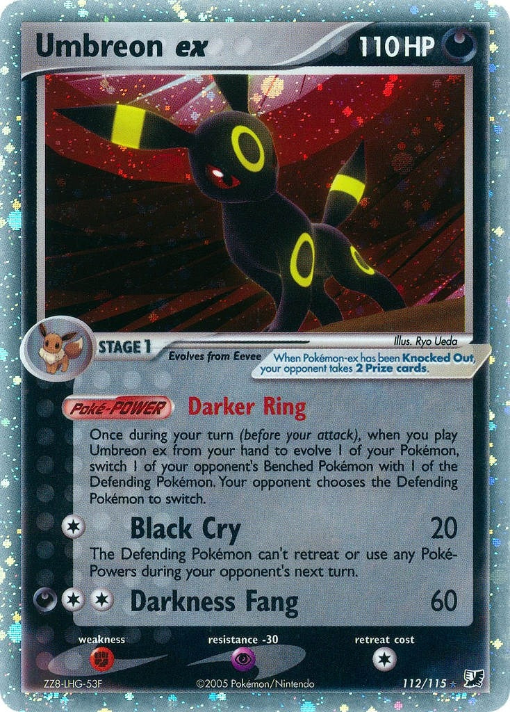 Umbreon ex (112/115) (Unseen Forces) Pokemon