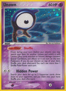 Image for Unown (A) (A/28) (Unseen Forces) - Pokemon