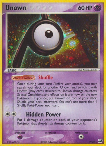 Image for Unown (P) (P/28) (Unseen Forces) - Pokemon