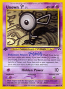 Unown [F] (48/75) (Neo Discovery) Pokemon