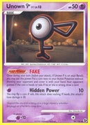 Image for Unown [F] (56/106) (Great Encounters) (GE) - Pokemon