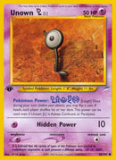 Image for Unown [L] (086/105) (Neo Destiny) (N4) - Pokemon
