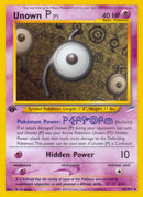 Unown [P] (058/105) (Neo Destiny) Pokemon
