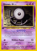 Unown [U] (51/75) (Neo Discovery) Pokemon