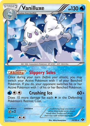 Vanilluxe (33/99) (Next Destinies) Pokemon
