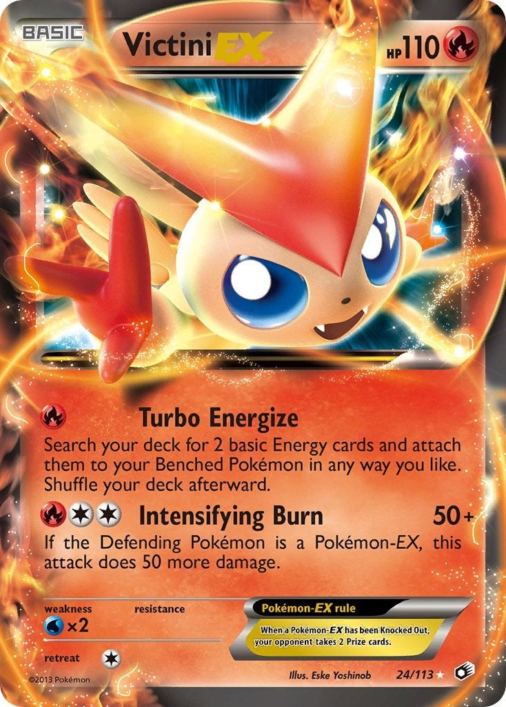 Image for Victini EX (24/113) (Legendary Treasures) (LTR) - Pokemon