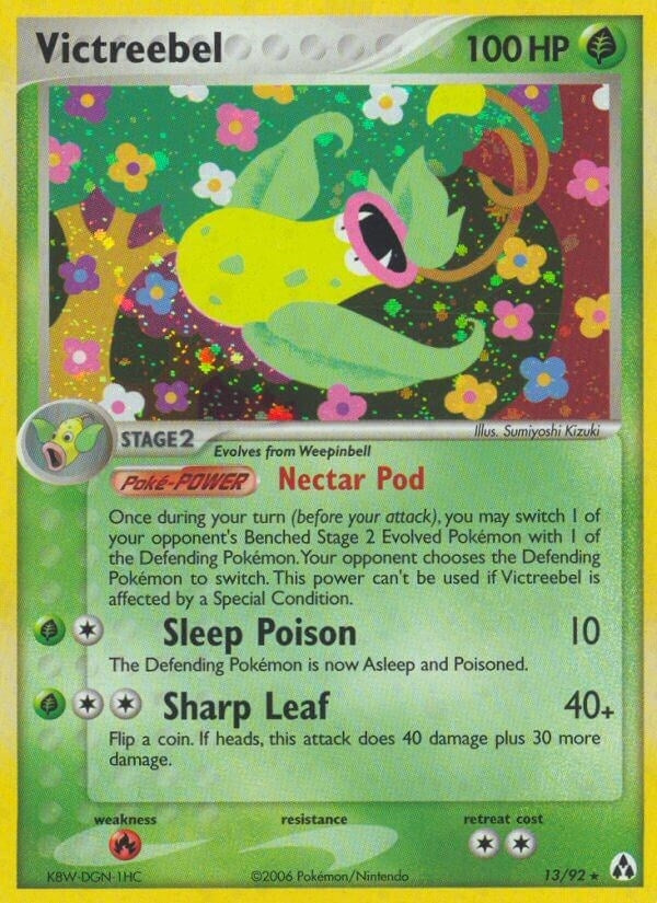 Victreebel (13/92) (Legend Maker) (LM) Pokemon