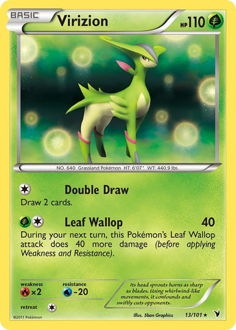 Image for Virizion (13/101) (Noble Victories) - Pokemon