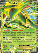 Virizion EX (9/101) (Plasma Blast) (PLB) Pokemon