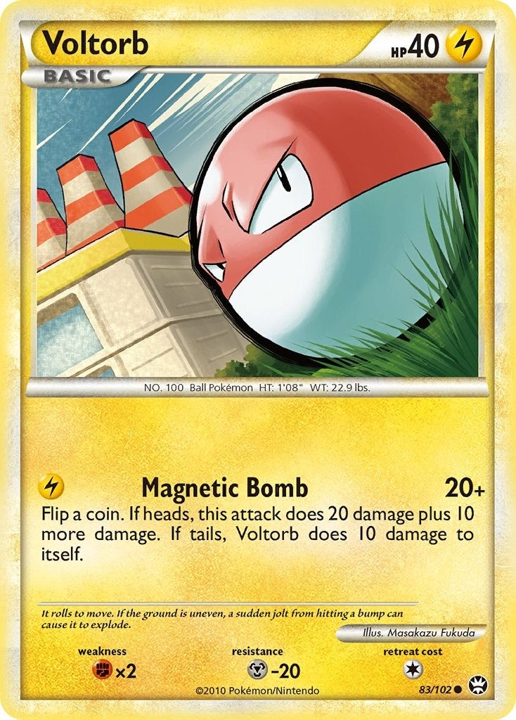 Image for Voltorb (83/102) (Triumphant) (TM) - Pokemon