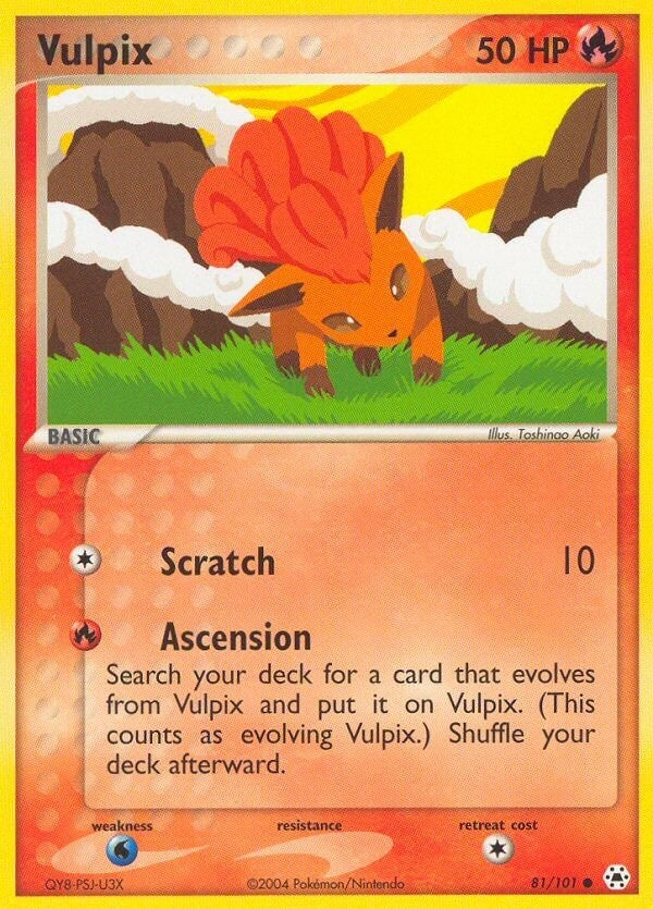 Vulpix (81/101) (EX Hidden Legends) Pokemon