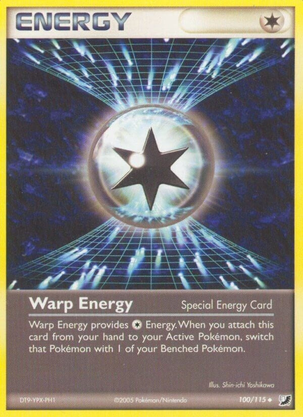 Warp Energy (100/115) (EX Unseen Forces) Pokemon