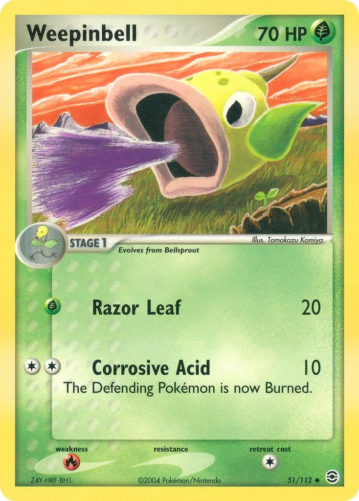 Image for Weepinbell (51/112) (EX FireRed & LeafGreen) (RG) - Pokemon