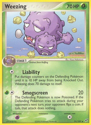 Image for Weezing (51/107) - Pokemon