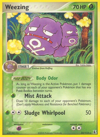 Image for Weezing (33/113) - Pokemon