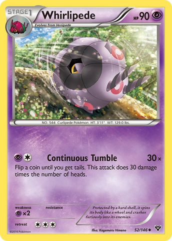 Image for Whirlipede (52/146) (XY Base Set) - Pokemon