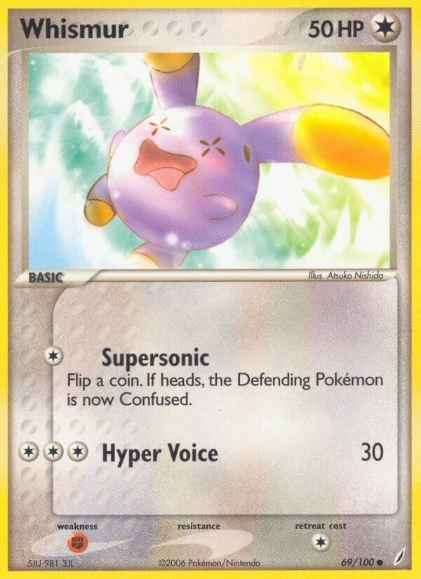 Image for Whismur (69/100) (Crystal Guardians) - Pokemon