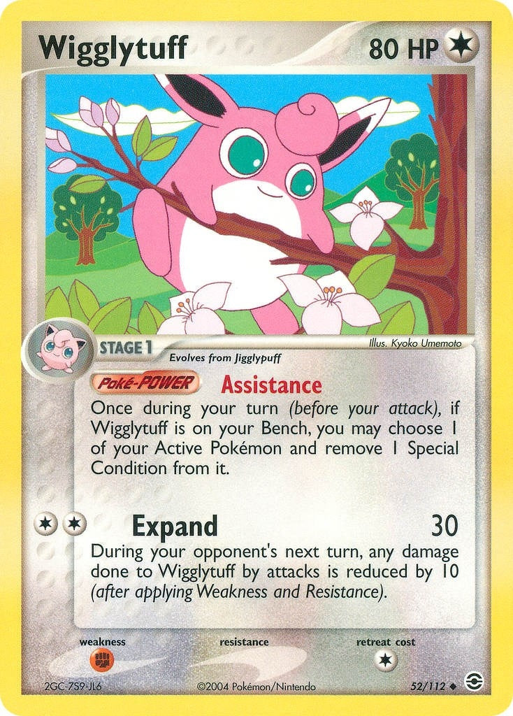 Wigglytuff (52/112) (FireRed & LeafGreen) (RG) Pokemon