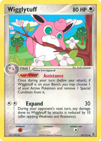 Wigglytuff (52/112) (FireRed & LeafGreen) (RG) Pokemon