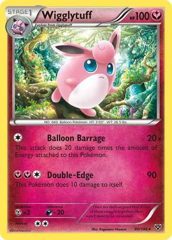 Image for Wigglytuff (90) (90/146) (XY Base Set) - Pokemon